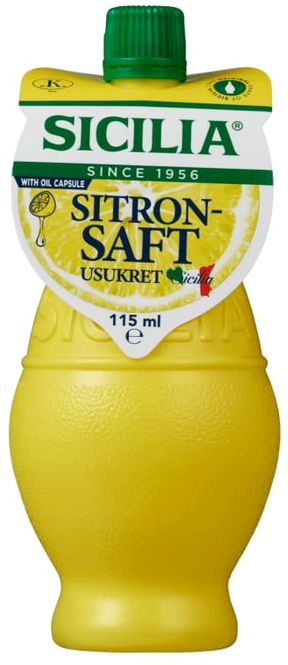 Hovedbilde Sicilia Sitronsaft 115 ml